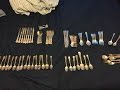 Garage Sale Picking, May 20-21 2016, Silver plated Flatware