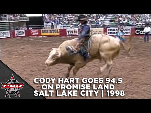 HISTORIC RIDE: Cody Hart Earns Career-High Ride on Promise Land | 1998