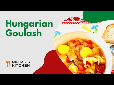 Hungarian Goulash Soup Recipe
