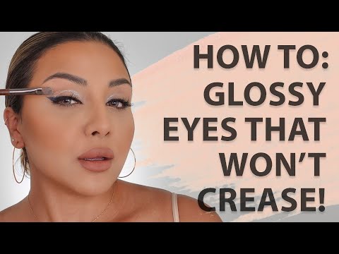 HOW TO APPLY GLOSSY EYESHADOW | NINA UBHI
