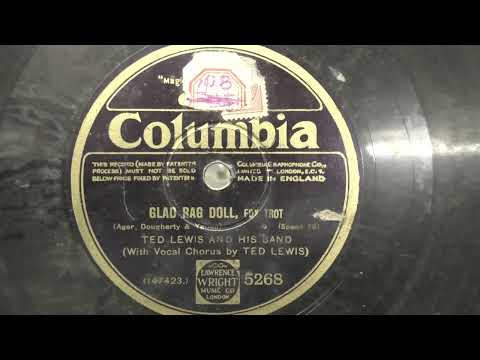 Ted Lewis and his band: Glad rag doll. (1928).