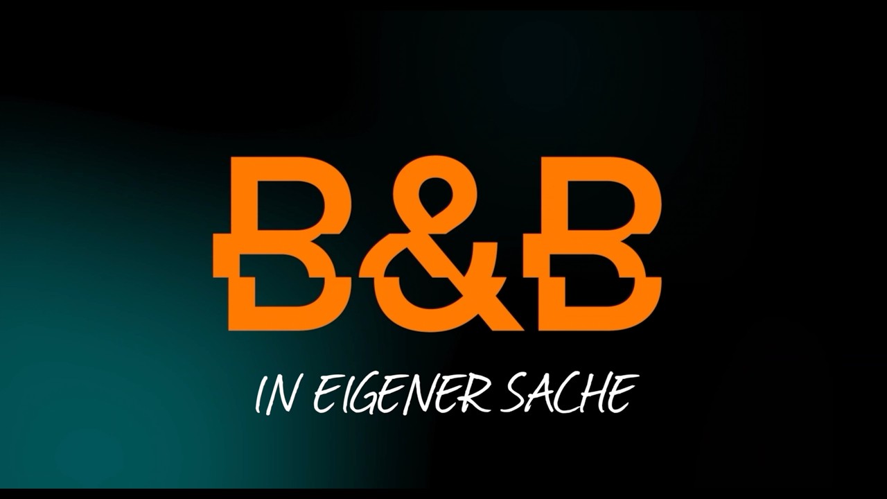 B&B Burchardt & Böttcher: In eigener Sache (statt #162)