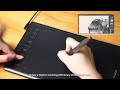 Graf. planš HUION H610X