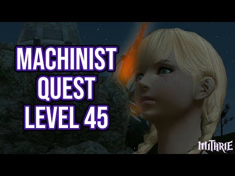 FFXIV 3.4 0975 Machinist Quest Level 45