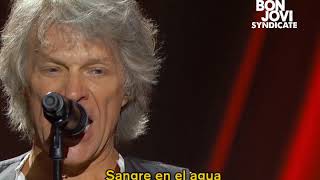 Bon Jovi - Blood In The Water (Subtitulada)