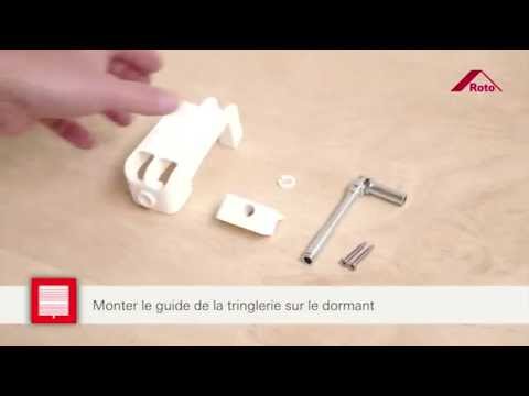 Volet roulant ZRO manuel pour fenêtre de toit ROTO ou TOICIEL