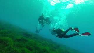 preview picture of video 'Immersione lago Capodacqua - GoPro'