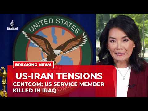 CENTCOM: US service member killed in Iraq during operation involving Iranian drone