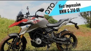First Impression BMW G 310 GS I OTO.com