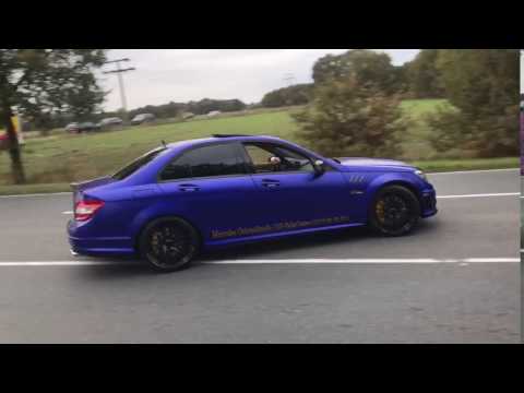 C63 AMG GOES CRAZY BEINAHE CRASH Hannover Hardcore Treffen 2016