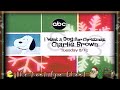 ABC I Want A Dog For Christmas Charlie Brown Commercial