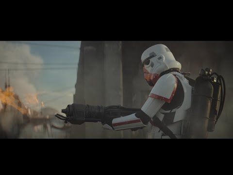 Baby Yoda (Grogu) vs Incinerator trooper - The Mandalorian Season One (2019)
