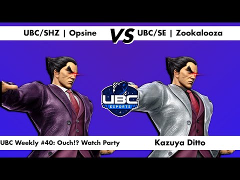 UBC/SHZ | Opsine VS UBC/SE | Zookalooza, Kazuya Ditto, UBC Weekly #40: Ouch!? Watch Party