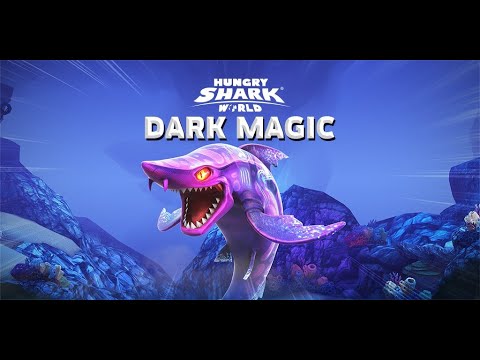 Hungry Shark World | Dark Magic Shark New Unlocked Skin Arabian Sea