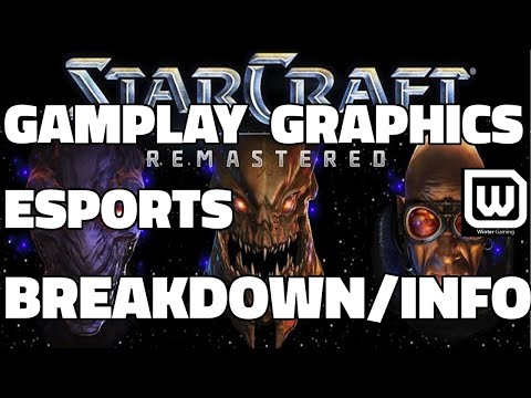 Starcraft: Remastered - Gameplay, Graphics, and Esports Breakdown! [BREAKING]