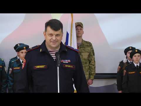 В Курской школе №60 появился кадетский класс Росгвардии