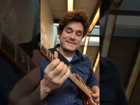 John Mayer Practicing Dead and Company Songs on the Guitar