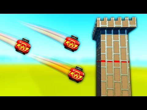 TOPPLE THE TOWER With The Least Explosives!