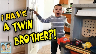 LOST TWIN BROTHER FOUND! BOY GETS HUGE SURPRISE! BONUS VIDEO ! NASTY MILK CHUG CHALLENGE! VLOG