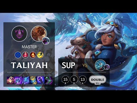 Taliyah Support vs Zilean - EUW Master Patch 11.10