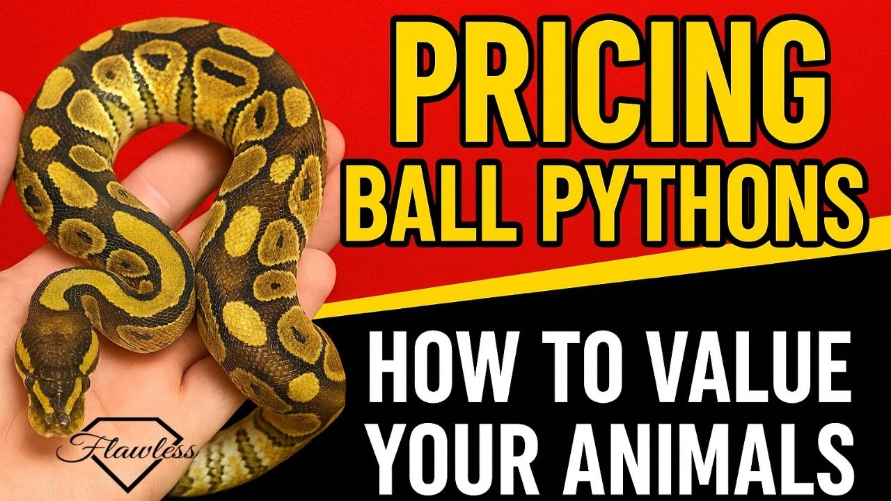 Pricing Ball Pythons the RIGHT Way 🐍 | How to Value Your Reptiles Ethically
