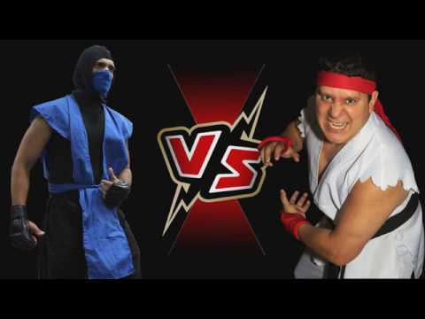 Cosplay Pro Wrestling: Sub-Zero vs Ryu