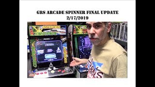 Arcade1UP Arcade Spinner Final update 2-17-2019