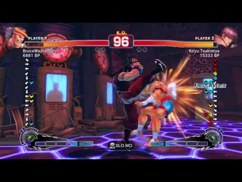 SSF4 - BruceWayneRuny (Adon) vs. Kiryu Tsukimiya (Guy)