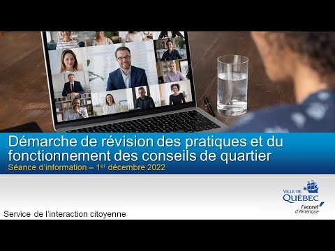 Révision des pratiques des conseils de quartier - 2022 - Participation citoyenne