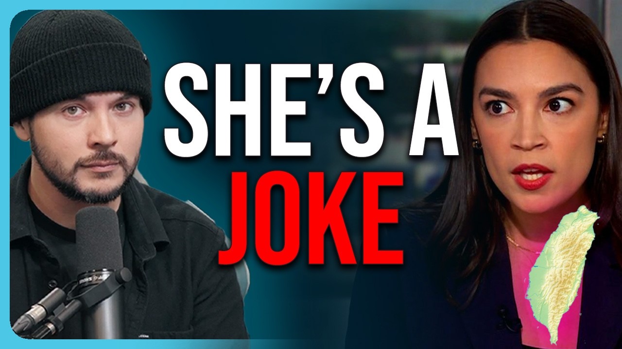AOC EMBARRASES Herself After Giving NONSENSE Word Salad Answer On Taiwan