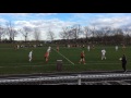 Abby Casmere 2017 midfield - header/shot on goal