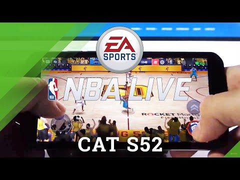 NBA Mobile Gameplay on CAT S52 – Game Test / Gaming Quality Review