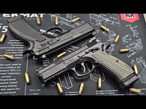 CZ SP-01 Cajunized vs CZ 75 SP-01 Shadow Competition