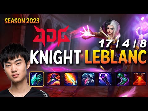 JDG Knight LEBLANC vs NEEKO Mid - Patch 13.12 KR Ranked