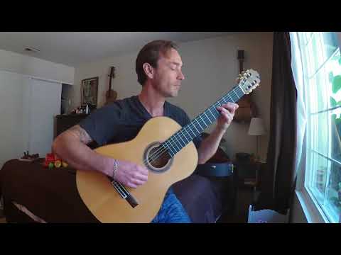 'Europa' Santana cover on solo classical guitar