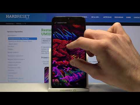 Cómo cambiar fondo de pantalla en UMIDIGI F1 - personalizar pantalla de inicio