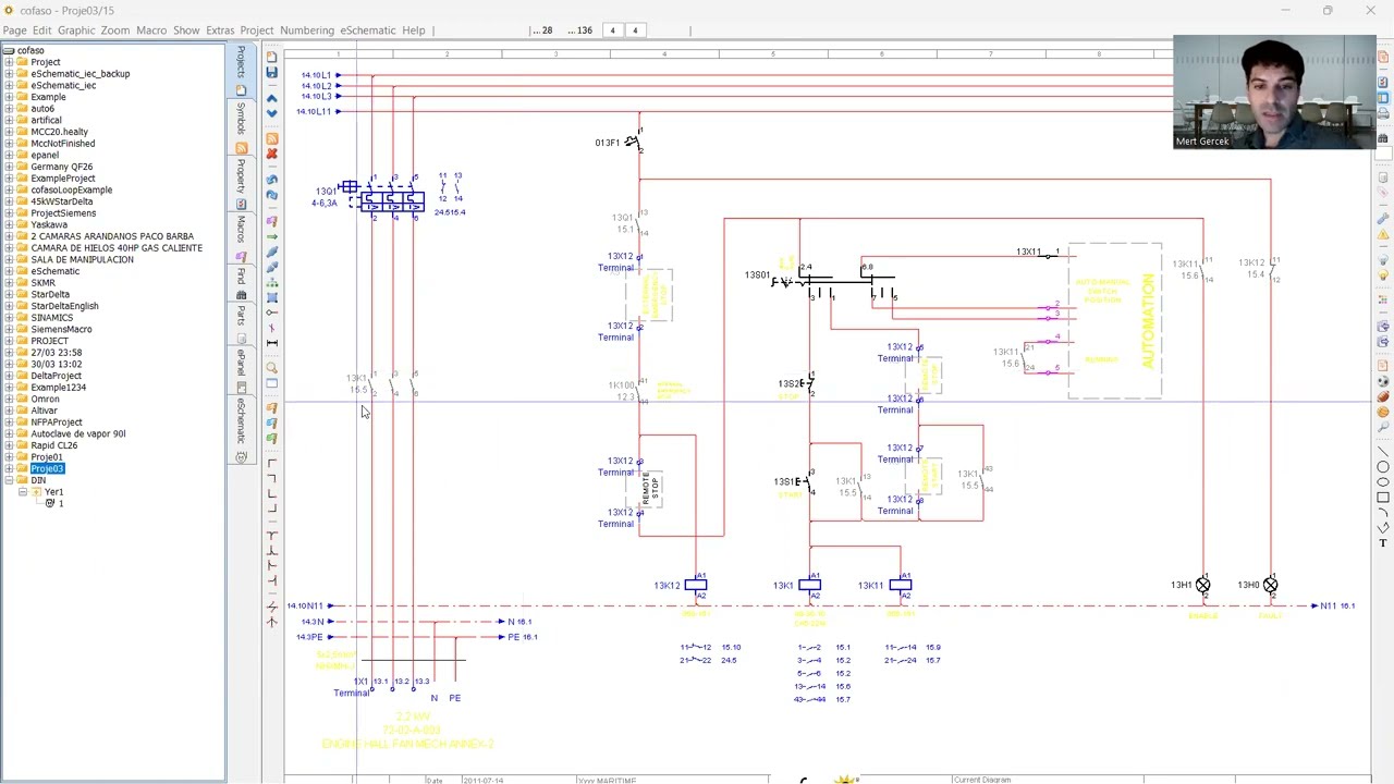 Electrical Panel Project Structure - IEC Standard