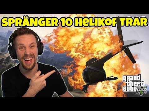 SPRÄNGER 10 VAPEN-TRANSPORTER I GTA 5 | CASINO HEIST DLC