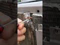 How to fix a leaking AC coil #shorts