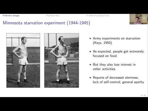 Lecture 17 State Dependent Preferences Projection and Attribution Bias