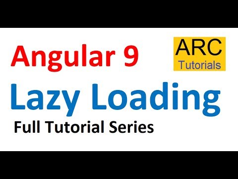 Angular 9 Tutorial For Beginners 38 Lazy Loading Modules