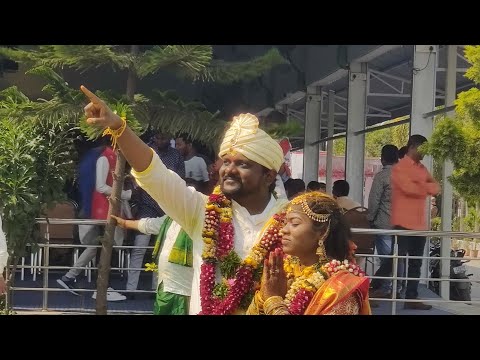Best Wishes To Srikar Raj & Harshini || by Hindu Mala Vivaha Parichaya Vedika Hyderabad