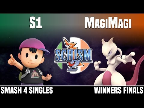 Schism 2 - BYOC | S1 (Ness) vs MagiMagi (Mewtwo) - SMASH 4 SINGLES - WINNERS FINALS