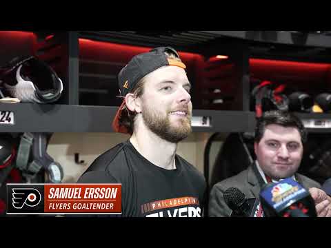 12/3 PHI vs. BUF Nachspiel: Sam Ersson
