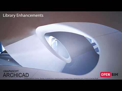 ARCHICAD 21 - Library Enhancements