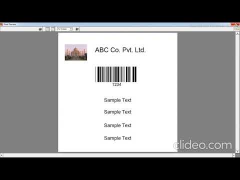 Barcode / QR Code Label Generator Software