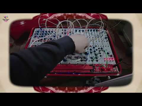 Buchla Tiptop 200t series with BPNYC ZERO Halliburton Eurorack Modular Travel Case 7U 'REDRUM" image 26