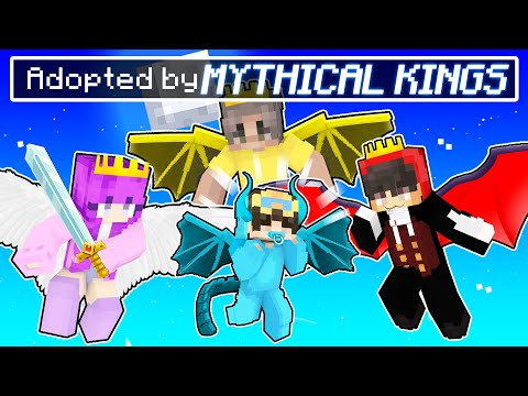 NICO Adopted by MYTHICAL KINGS in Minecraft! - Parody Story(Cash,Shady, Zoey and Mia TV)