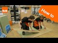 Weekend demo - how to lay laminate flooring 