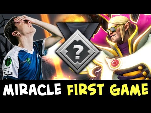 Miracle FIRST ranked in 2nd SEASON — vs INVOKER crazy mid